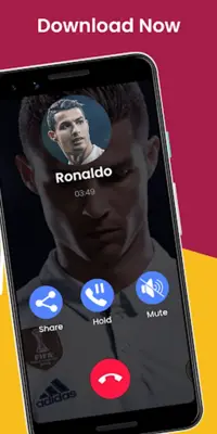 Cristiano Ronaldo Call & Chat android App screenshot 0