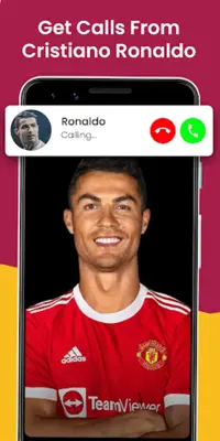 Cristiano Ronaldo Call & Chat android App screenshot 4